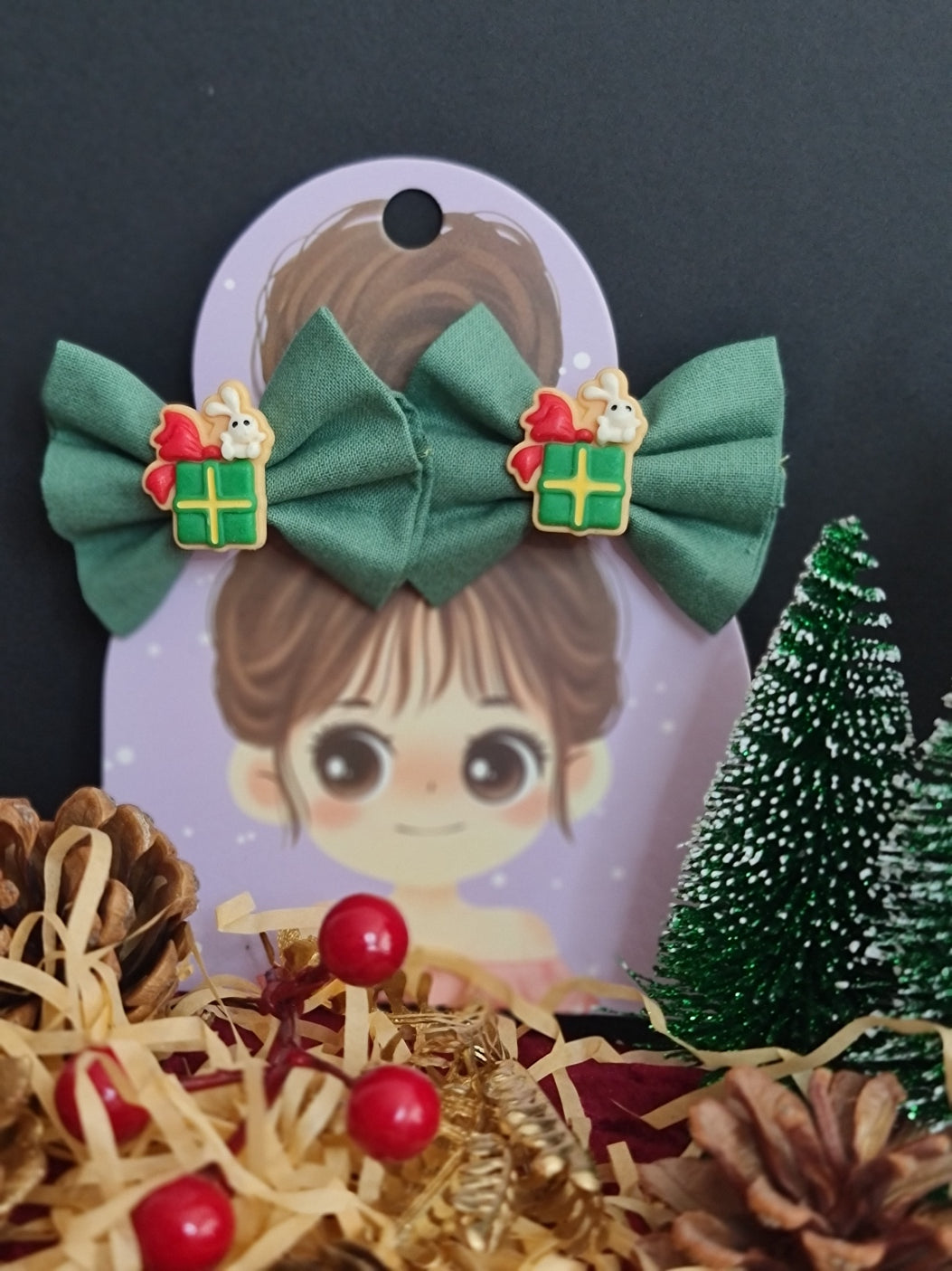 Barrettes de Noël