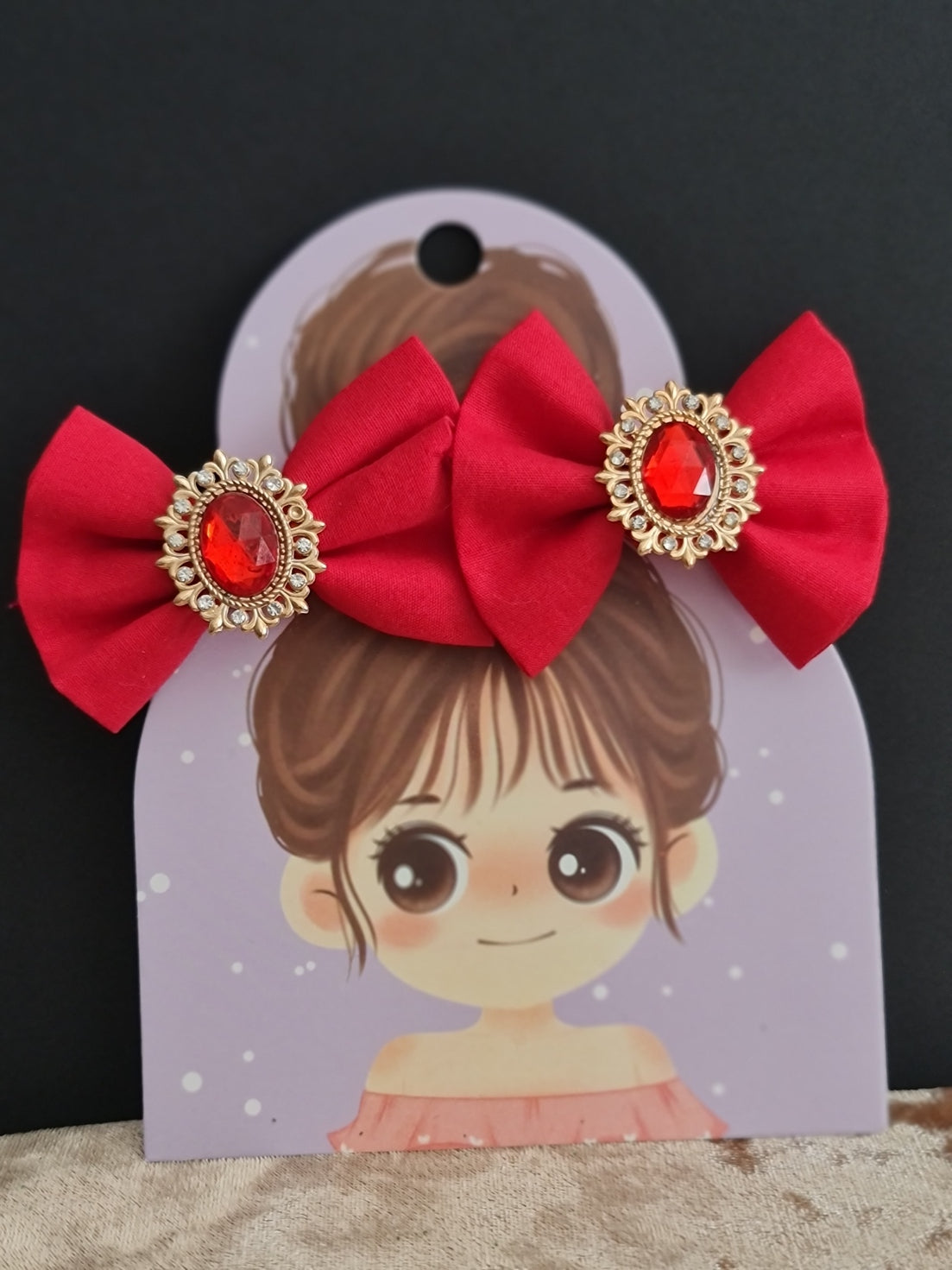 Barrettes à strass