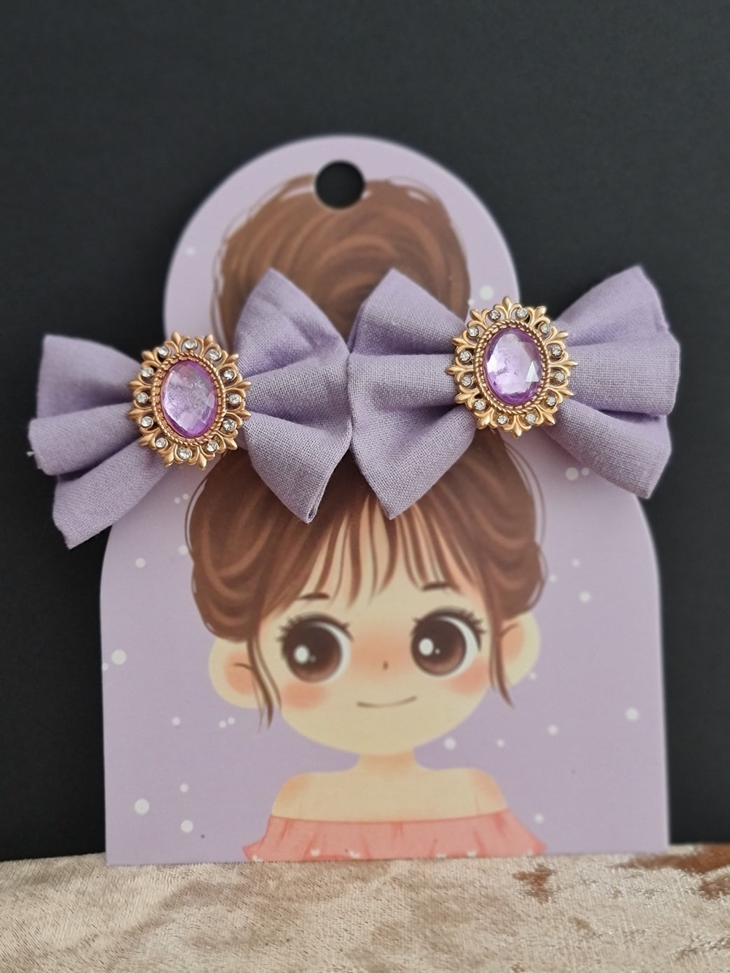 Barrettes à strass