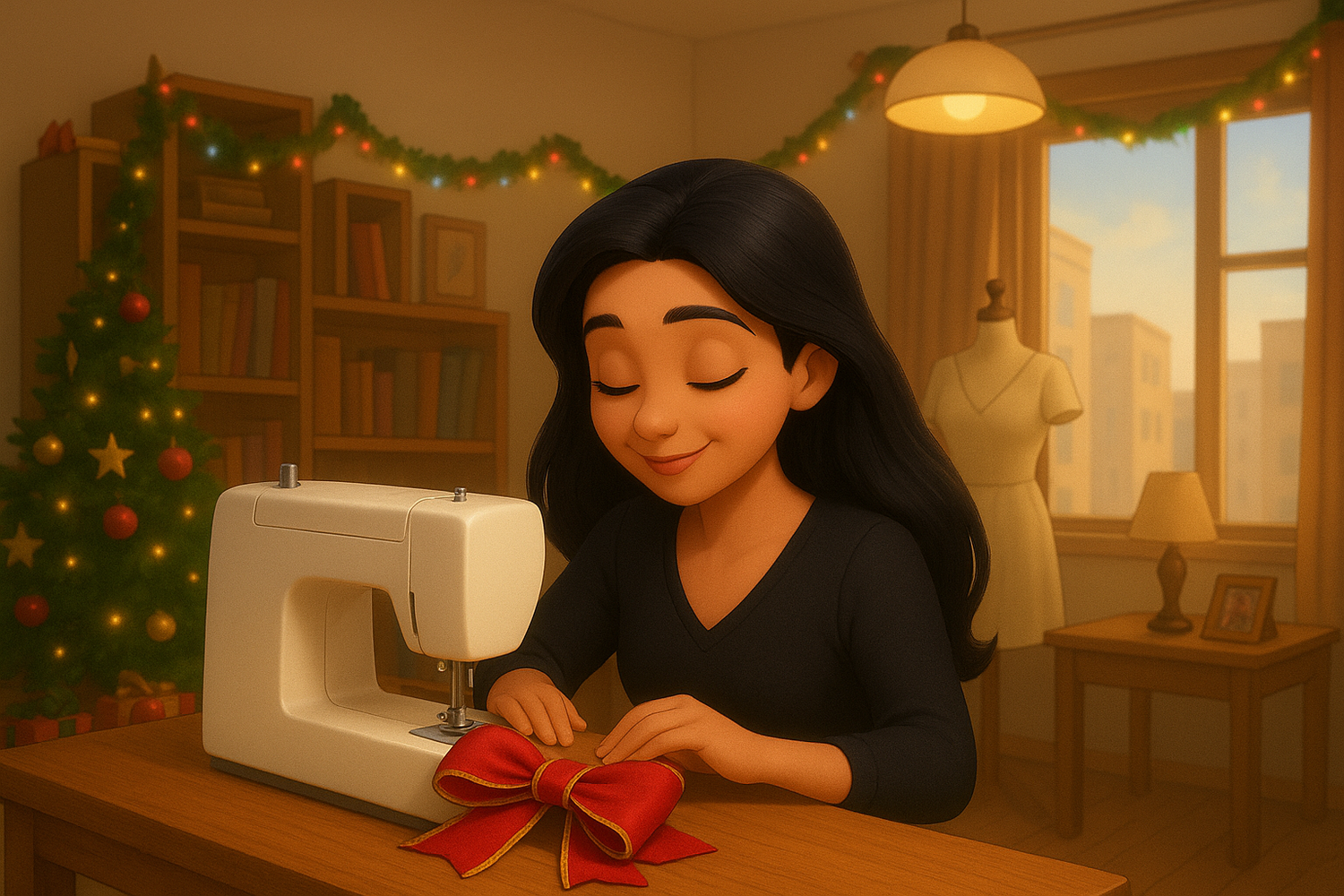 Barrettes de Noël