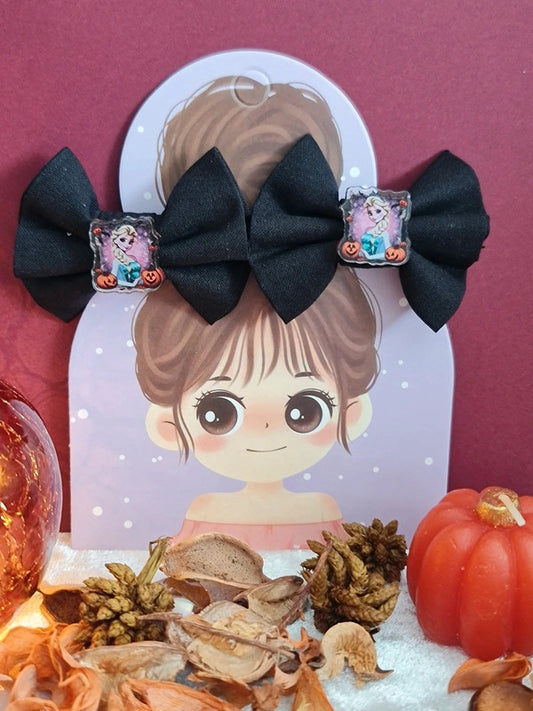 Barrettes Halloween Princesse