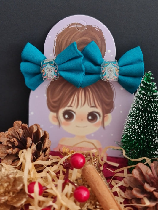 Barrettes reine de l’hiver