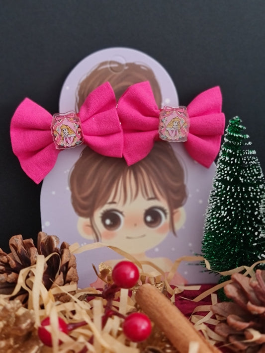 Barrettes princesse endormie