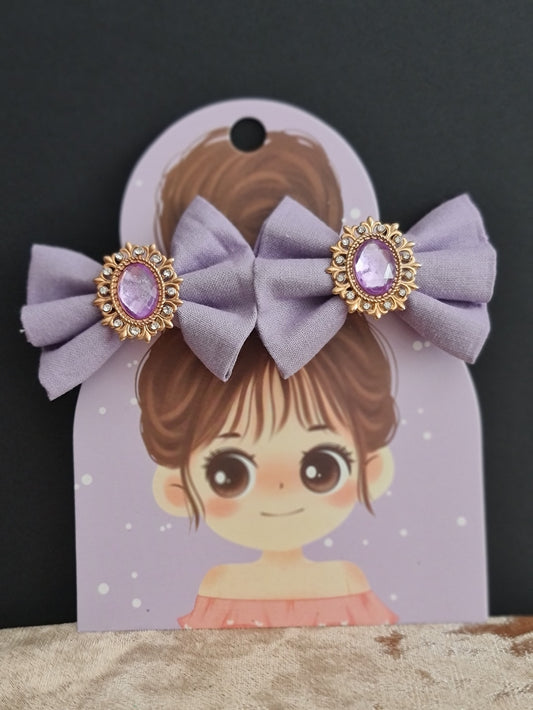 Barrettes à strass