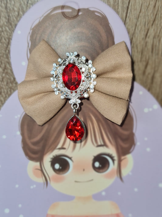 Barrette à strass