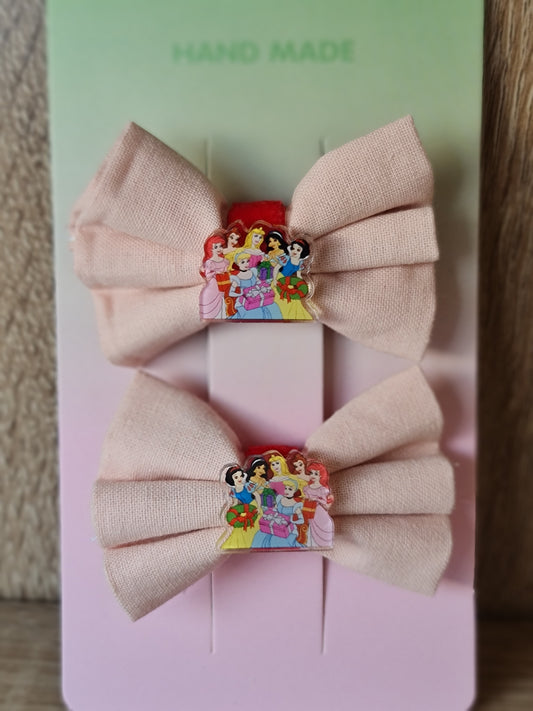 Barrettes Princesses à noël
