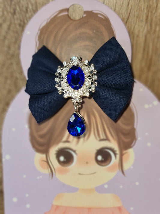 Barrette à strass